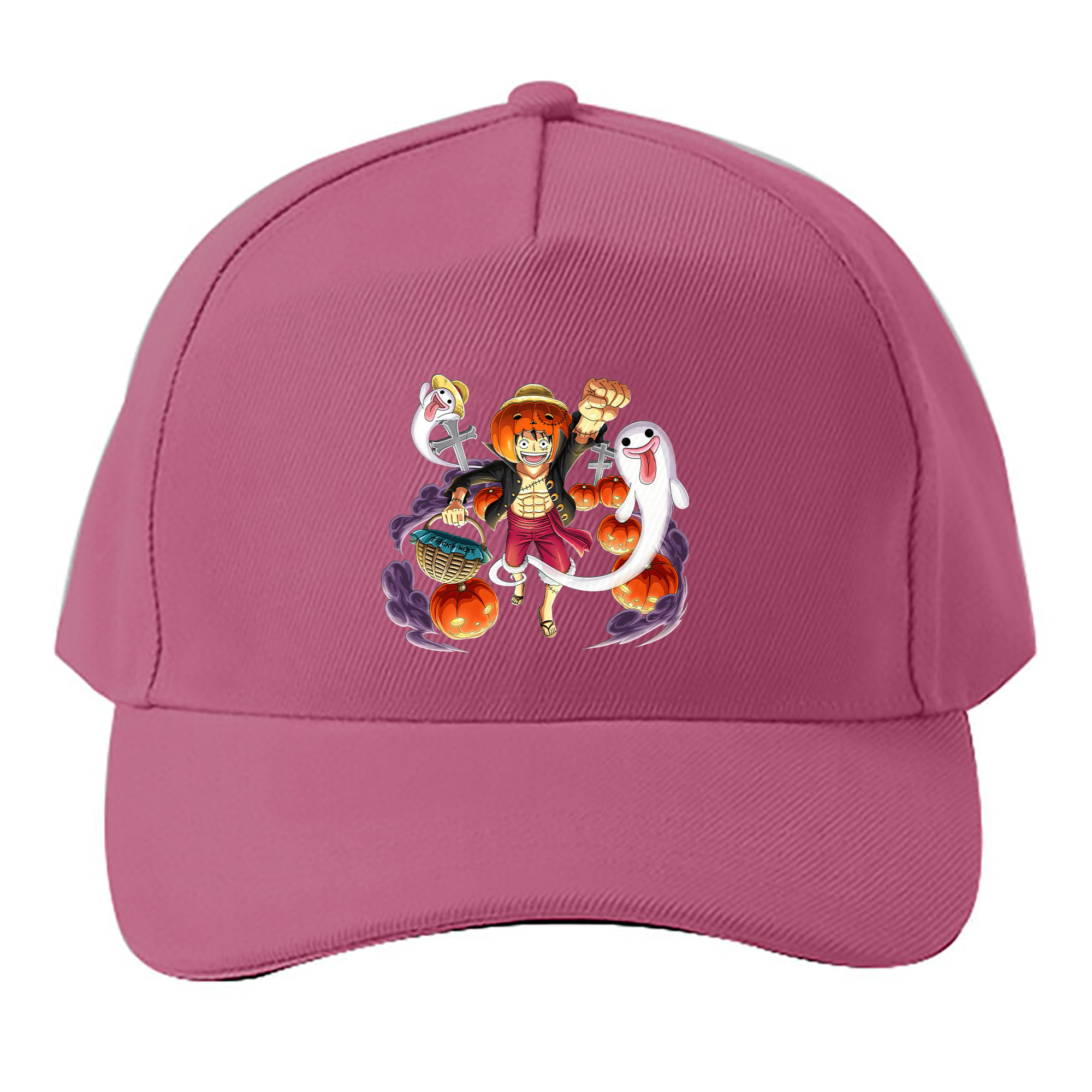 （画像用） ワンピース モンキー・D・ルフィ ONE PIECE Monkey D. Luffy ベースボールキャップ 綿100％ 男女兼用 帽子 スポーツ